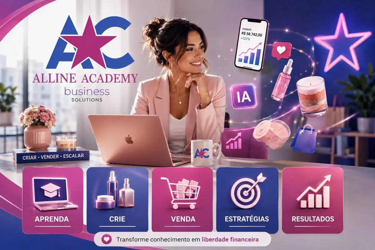 Aprenda, crie, venda, estratégias, resultados — transforme conhecimento em liberdade financeira